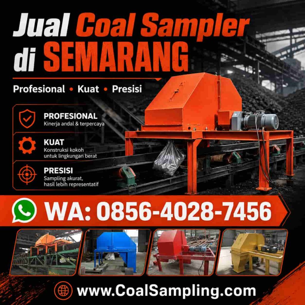Jual Mechanical Coal Sampler Semarang