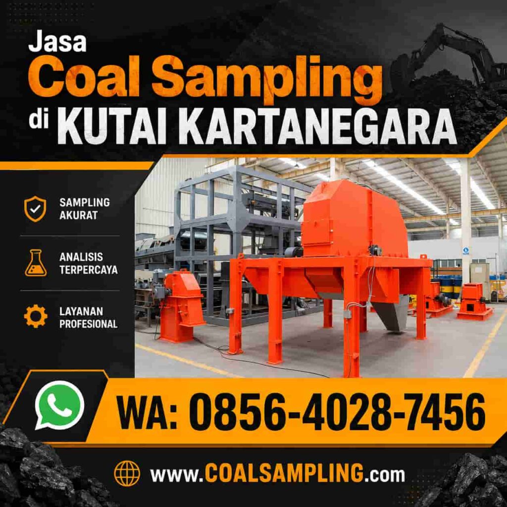 jasa coal sampling di kutai kartanegara