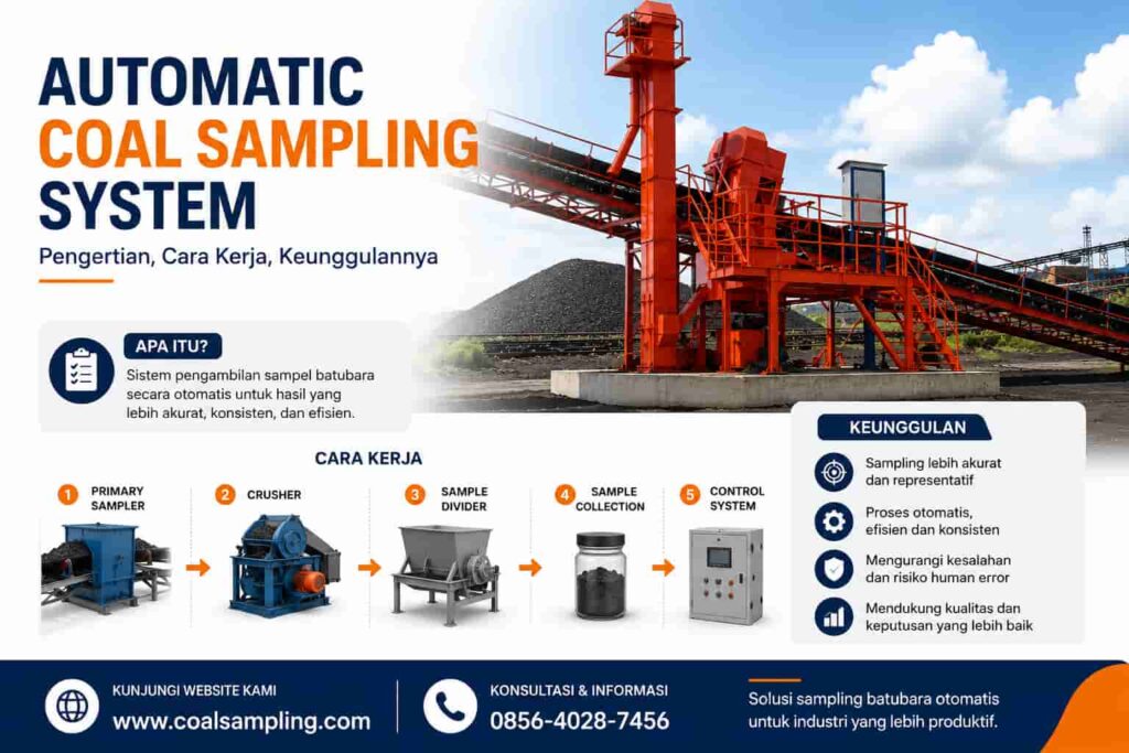 Automatic Coal Sampling System Pengertian, Cara Kerja, Keunggulannya