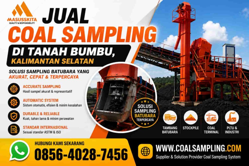 Jual Coal Sampling System di Tanah Bumbu Kalimantan Selatan