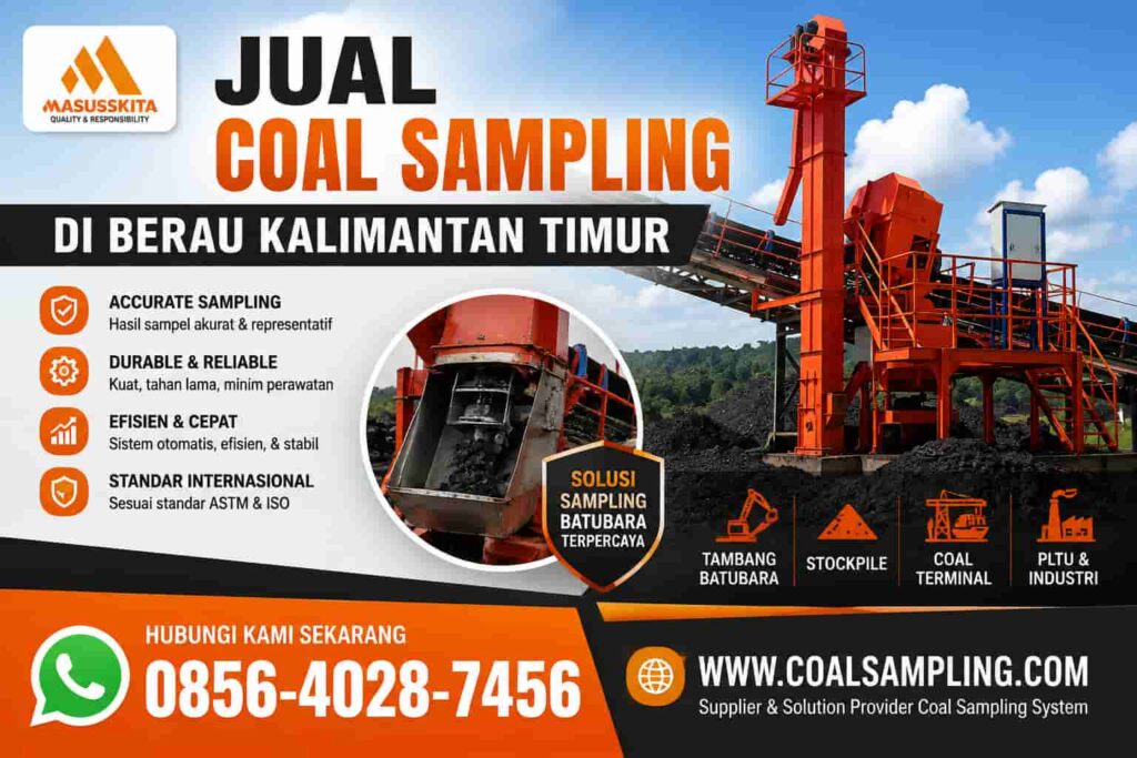 jual coal sampling di berau kalimantan timur