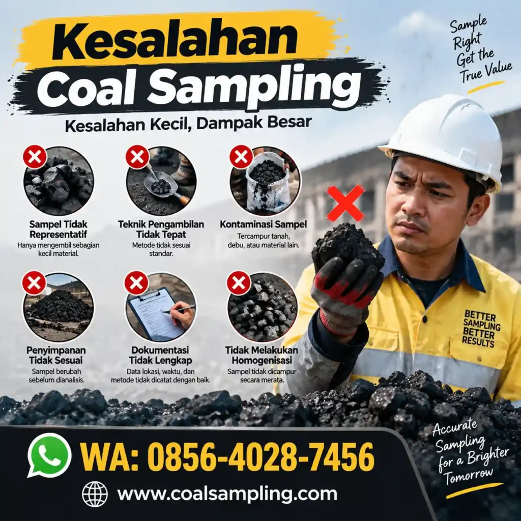 Kesalahan Coal Sampling