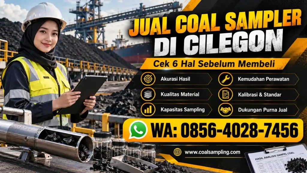 Jual Coal Sampler di Cilegon: Cek 6 Hal Sebelum Membeli
