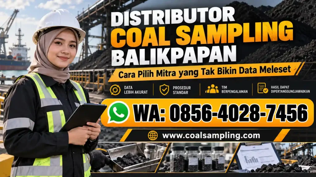 Distributor Coal Sampling Balikpapan: Cara Pilih Mitra yang Tak Bikin Data Meleset